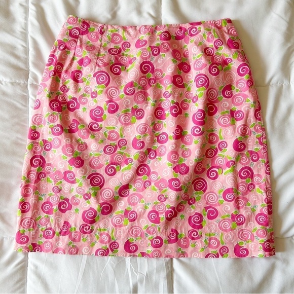 Vintage Lilly Pulitzer Snail Skirt - Picture 1 of 4